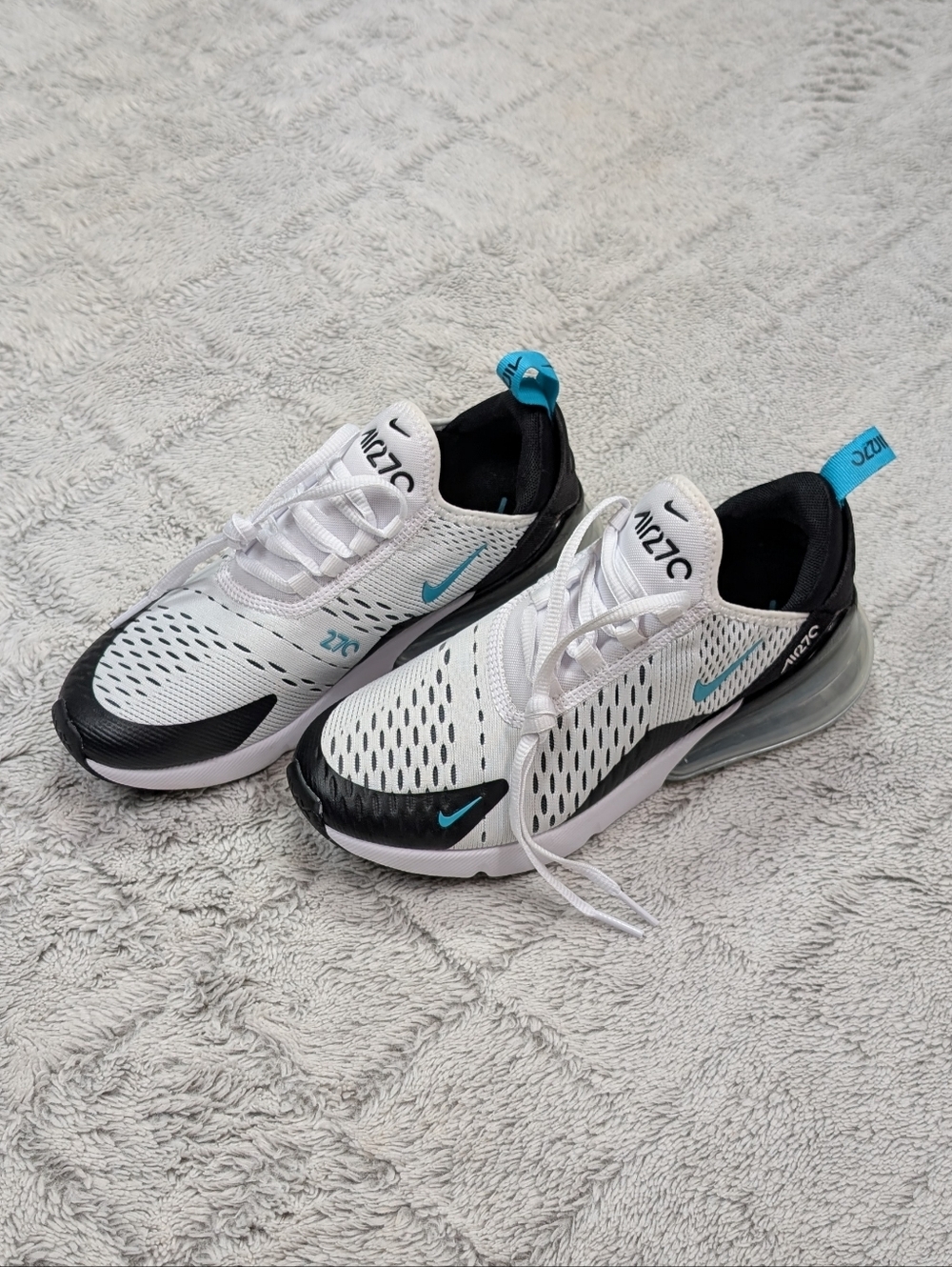 Nike Air Max 270 White Dusty Cactus Shoes Womens Size 6 AH6789-115 NEW - Picture 3 of 6